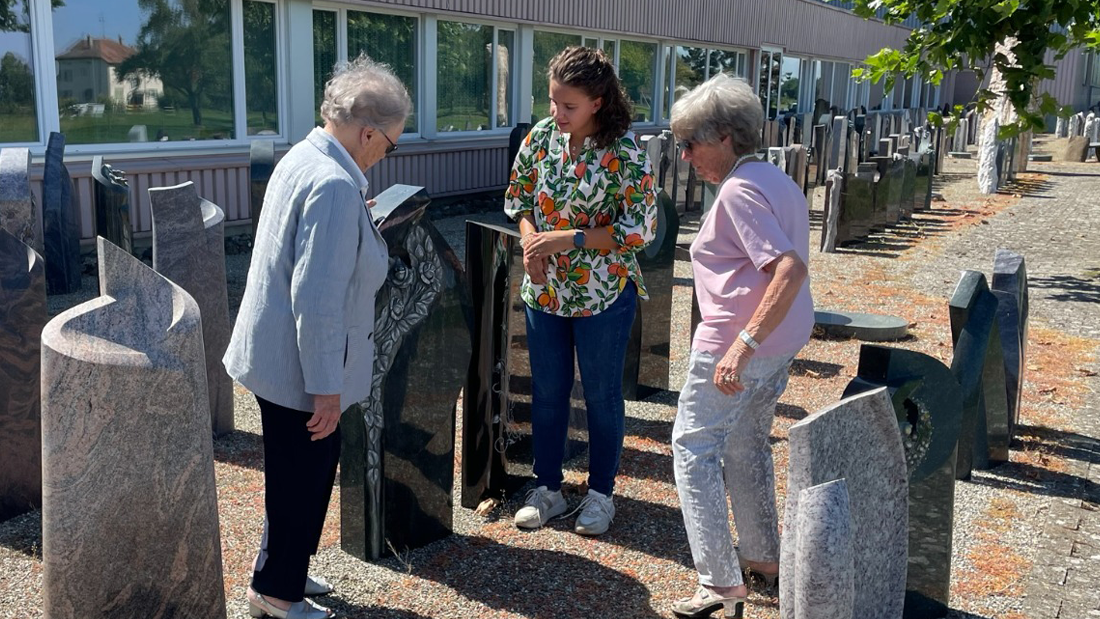 Individuelles Grabmal aus Naturstein - Beratung Böse Natursteine