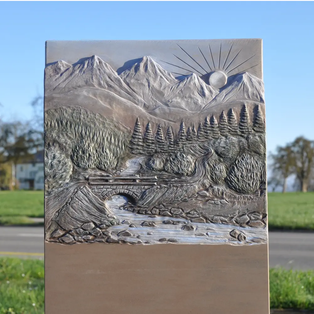Moderner Grabstein 231811 aus Naturstein
