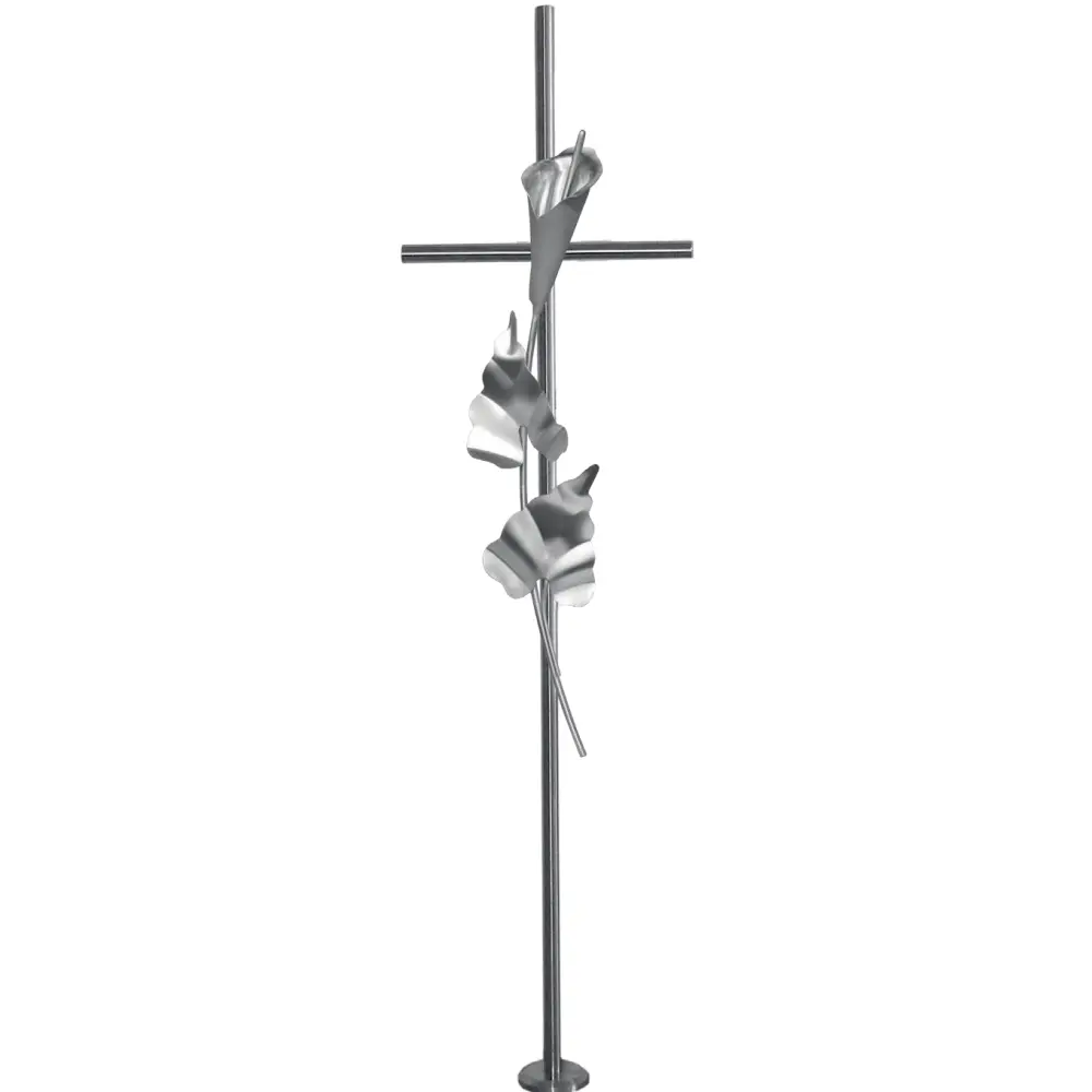 ED 8557 Edelstahl Grabschmuck