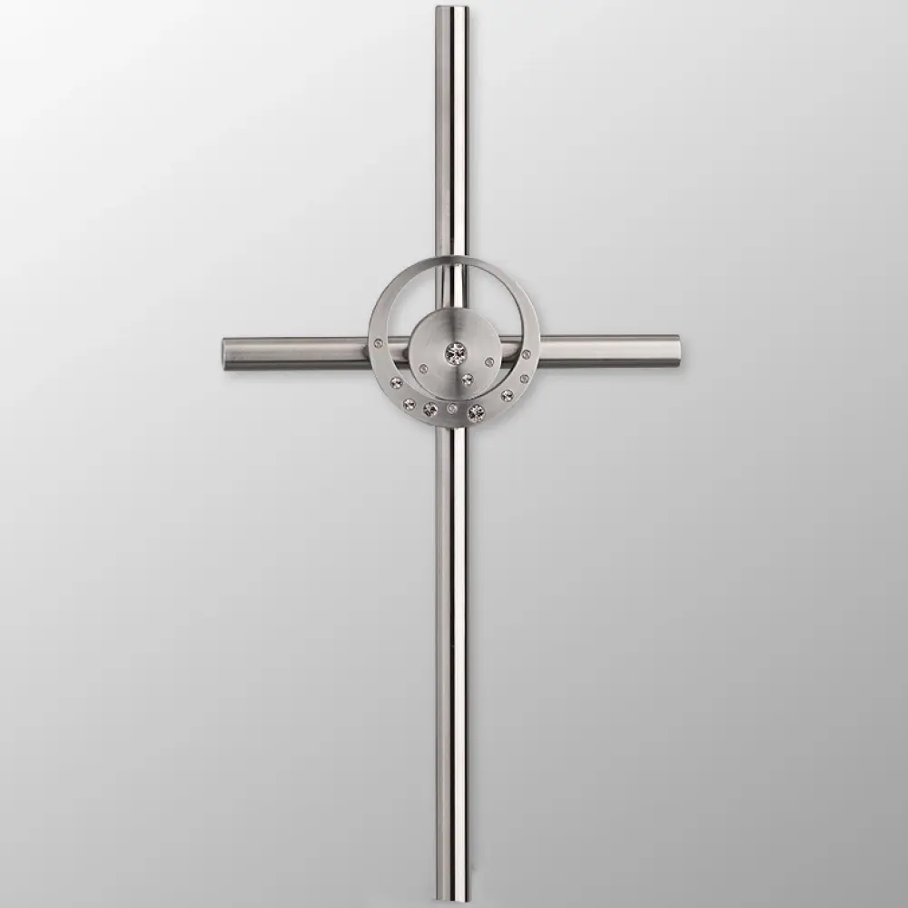ED 8691 Edelstahl Grabschmuck