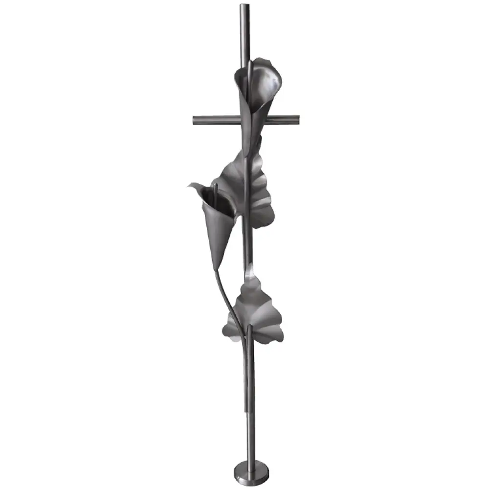 ED 8546 Edelstahl Grabschmuck