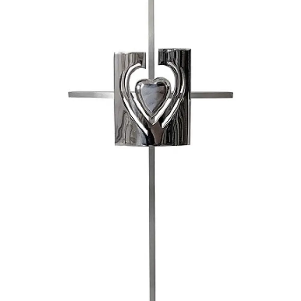 ED 8220 Edelstahl Grabschmuck