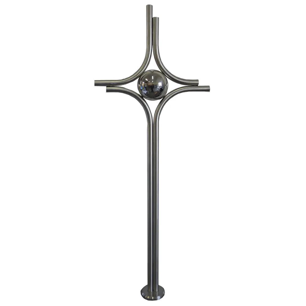 ED 8208 Edelstahl Grabschmuck
