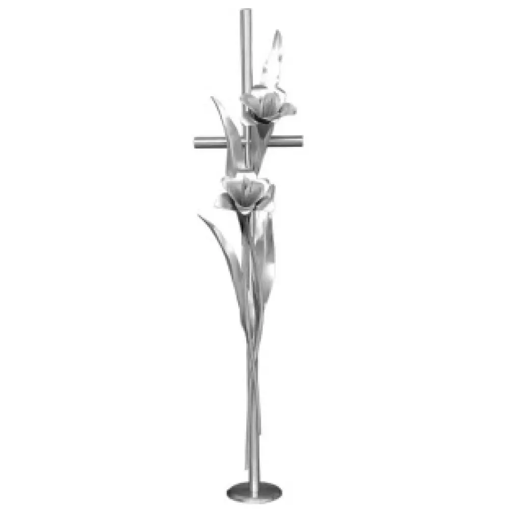 ED 8652 Edelstahl Grabschmuck