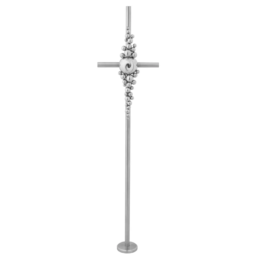 ED 8235 Edelstahl Grabschmuck