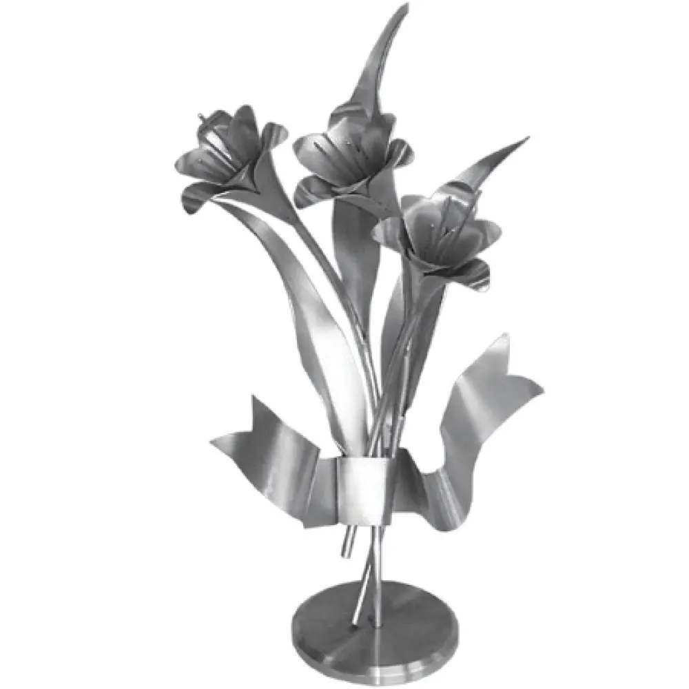 ED 8522 Edelstahl Grabschmuck