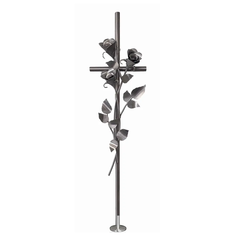 ED 8549 Edelstahl Grabschmuck