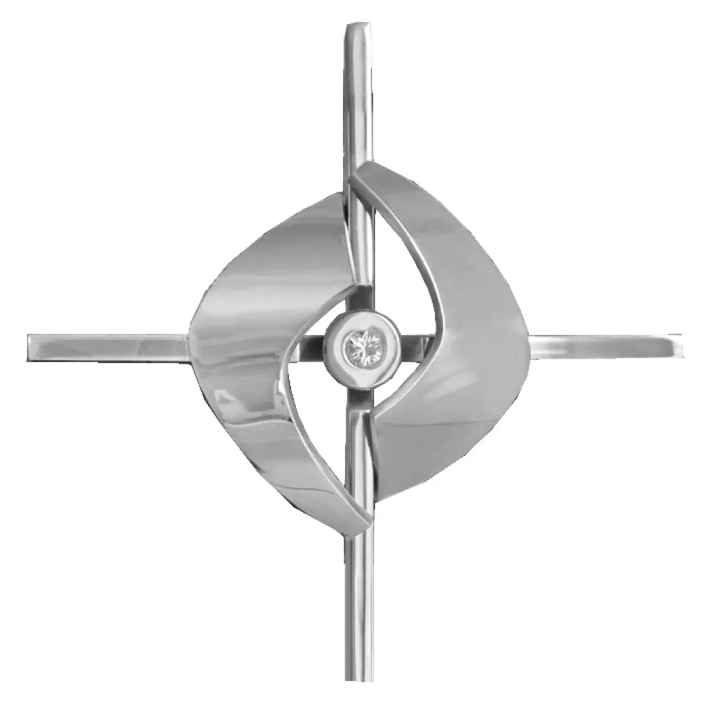 ED 8722 Edelstahl Grabschmuck