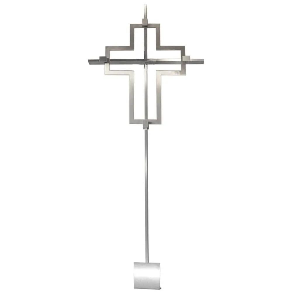 ED 8107 Edelstahl Grabschmuck
