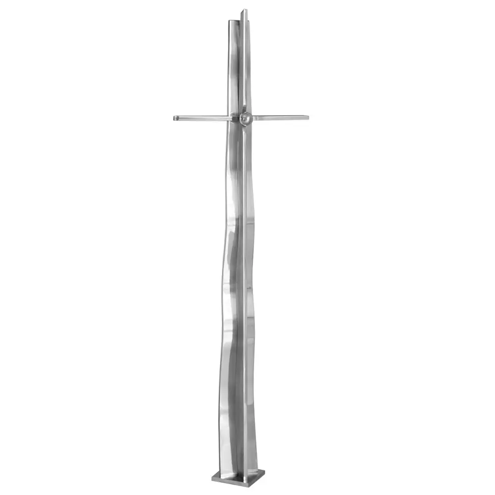 ED 8075 Edelstahl Grabschmuck