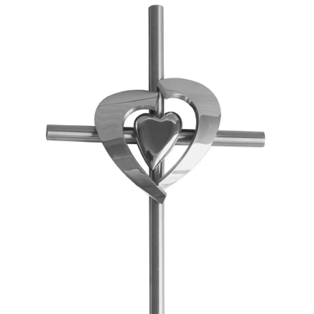 ED 8708 Edelstahl Grabschmuck