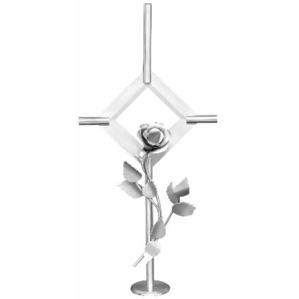 ED 8517 Edelstahl Grabschmuck
