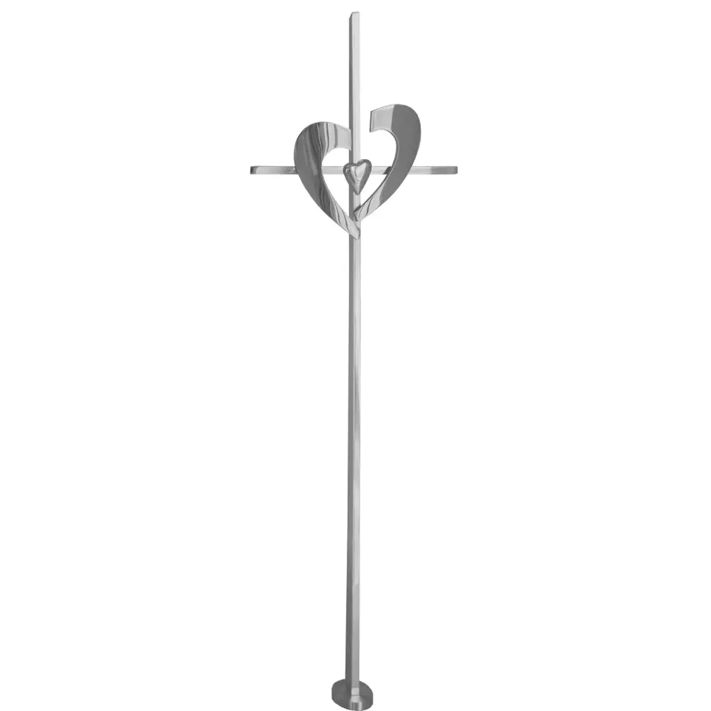ED 8067 Edelstahl Grabschmuck