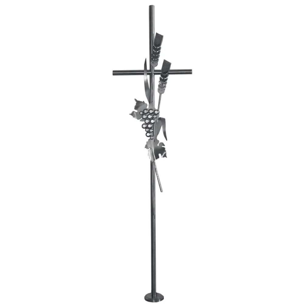 ED 8547 Edelstahl Grabschmuck