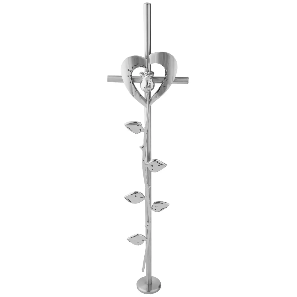 ED 8567 Edelstahl Grabschmuck