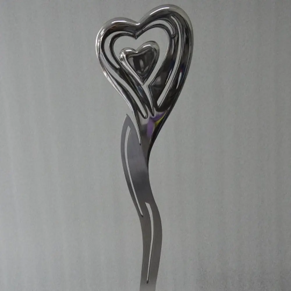 ED 5085 Edelstahl Grabschmuck