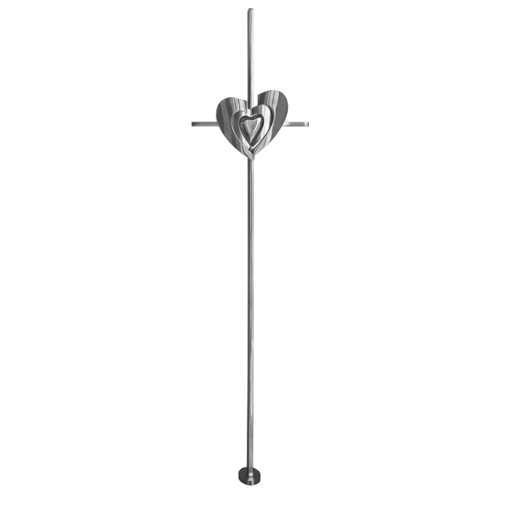 ED 8069 Edelstahl Grabschmuck