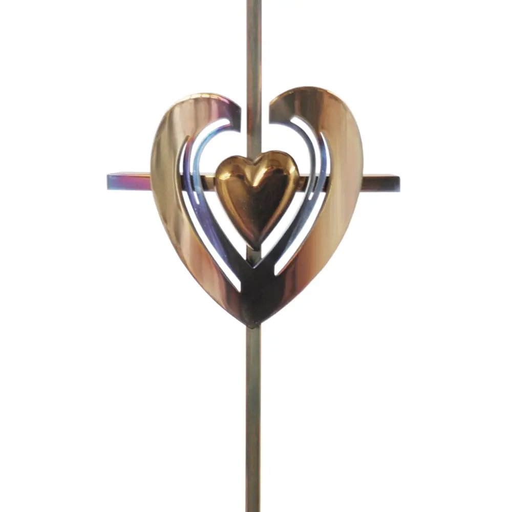ED 8219 Edelstahl Grabschmuck