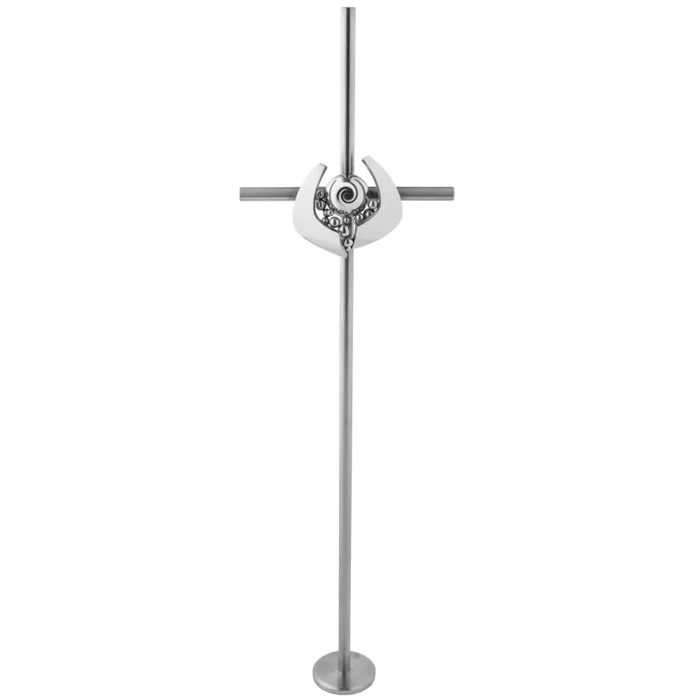 ED 8231 Edelstahl Grabschmuck