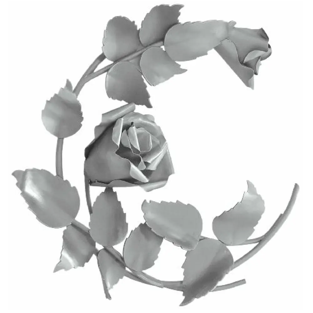 ED 8606 Edelstahl Grabschmuck