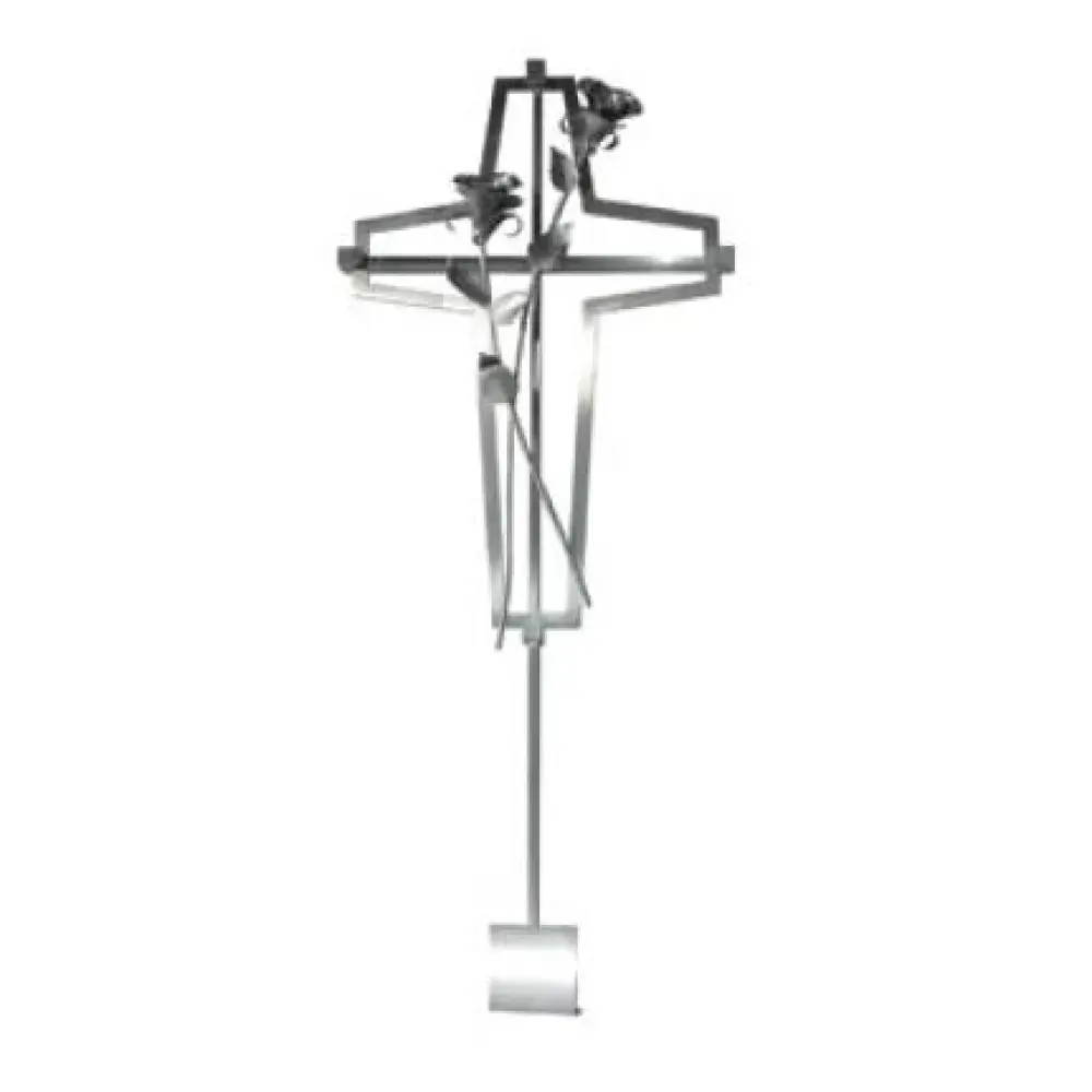 ED 8102 Edelstahl Grabschmuck