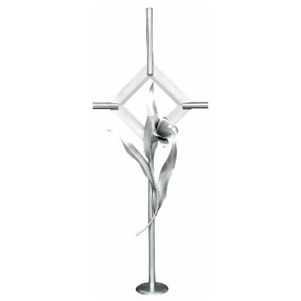 ED 8518 Edelstahl Grabschmuck